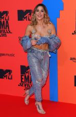 J MENA at MTV Europe Music Awards in Seville 11/03/2019