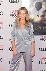 JADE PETTYJOHN at The Aeronauts Gala Screening at AFI Fest in Los Angeles 11/19/2019