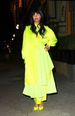 JAMEELA JAMIL Arrives at Cfda & Vogue Fashion Fund Awards in New York 11/04/2019