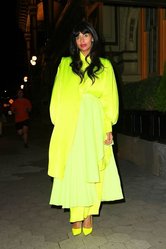 JAMEELA JAMIL Arrives at Cfda & Vogue Fashion Fund Awards in New York 11/04/2019