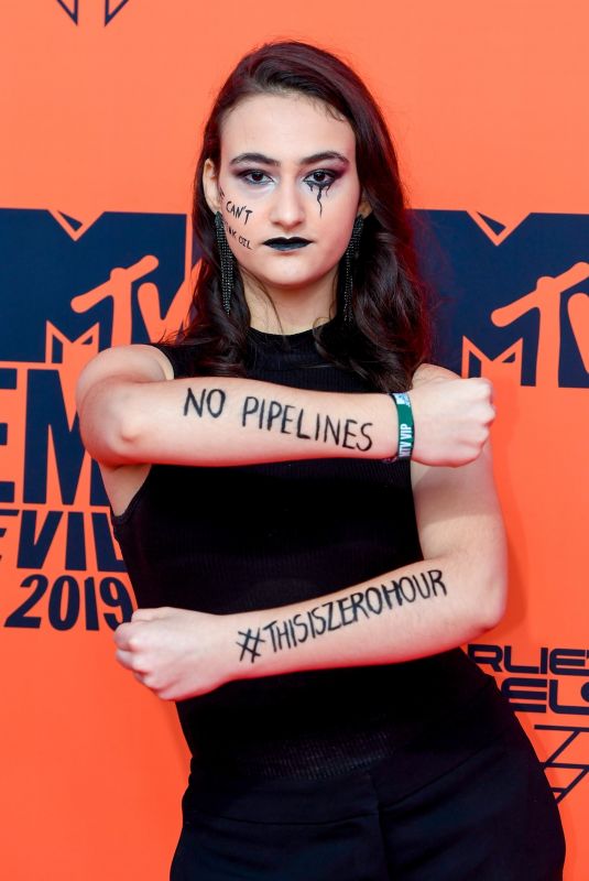 JAMIE MARGOLIN at MTV Europe Music Awards in Seville 11/03/2019