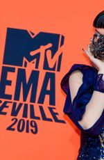 JASMINE SOKKO at MTV Europe Music Awards in Seville 11/03/2019