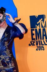 JASMINE SOKKO at MTV Europe Music Awards in Seville 11/03/2019