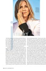 JENNIFER ANISTON in Instyle Germany Magazine, December 2019