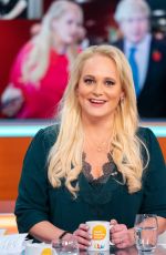 JENNIFER ARCURI at Good Morning Britain Show in London 11/18/2019