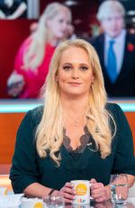 JENNIFER ARCURI at Good Morning Britain Show in London 11/18/2019