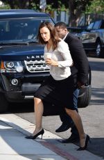 JENNIFER GARNER Arrives at Sunday Church Services in Palisades 11/10/2019