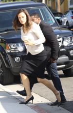 JENNIFER GARNER Arrives at Sunday Church Services in Palisades 11/10/2019