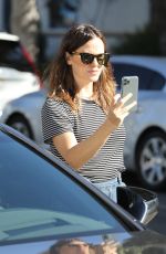 JENNIFER GARNER at a Church in Pacific Palisades 11/03/2019