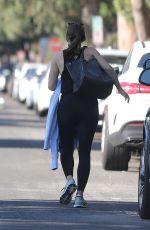 JENNIFER GARNER Heading to a Gym in Santa Monica 11/23/2019
