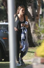 JENNIFER GARNER Heading to a Gym in Santa Monica 11/23/2019