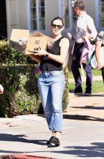 JENNIFER GARNER Leaves Kids Halloween Party in Brentwood 10/31/2019