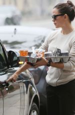 JENNIFER GARNER Out for Coffee in Santa Monica 11/06/2019