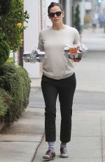 JENNIFER GARNER Out for Coffee in Santa Monica 11/06/2019