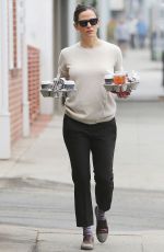 JENNIFER GARNER Out for Coffee in Santa Monica 11/06/2019