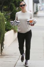 JENNIFER GARNER Out for Coffee in Santa Monica 11/06/2019