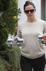 JENNIFER GARNER Out for Coffee in Santa Monica 11/06/2019