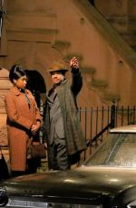 JENNIFER HUDSON on the Set of Respect in New York 11/05/2019