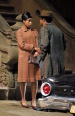 JENNIFER HUDSON on the Set of Respect in New York 11/05/2019