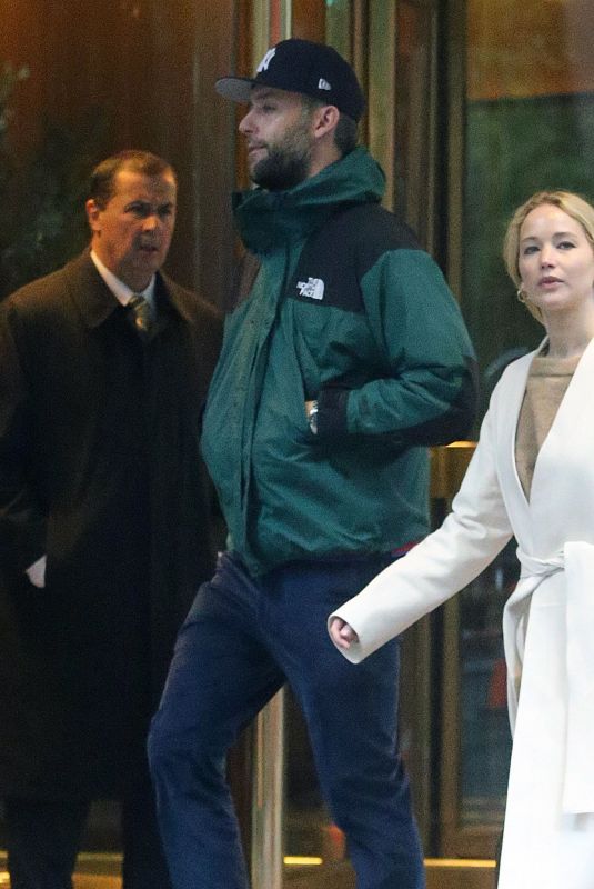 JENNIFER LAWRENCE and Cooke Maroney Out in New York 11/18/2019