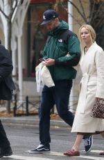 JENNIFER LAWRENCE and Cooke Maroney Out in New York 11/18/2019