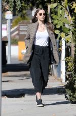 JESSICA BIEL Out and About in Los Angeles 11/22/2019
