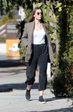JESSICA BIEL Out and About in Los Angeles 11/22/2019