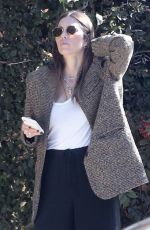 JESSICA BIEL Out and About in Los Angeles 11/22/2019