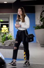 JESSICA BIEL Out and About in Los Angeles 11/25/2019