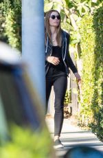 JESSICA BIEL Out on Halloween Day in Los Angeles 10/31/2019