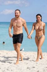 JESSICA LEDON in Bikini at a Beach in Miami 11/19/2019