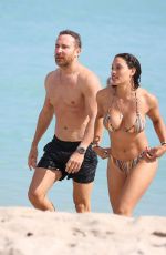JESSICA LEDON in Bikini at a Beach in Miami 11/19/2019
