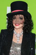 JOAN COLLINS at Bette Midler’s 2019 Hulaween in New York 10/31/2019
