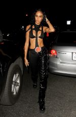 JOAN SMALLS Arrivves at Drake