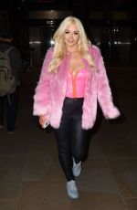 JODIE WESTON Arrives at The Skinny Tan: Choc Range Launch Party in London 11/19/2019
