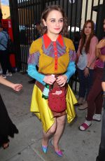 JOEY KING Leaves Goya Studios in Hollywood 11/02/2019