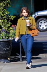 JOEY KING Out for Coffee in LOs Angeles 11/06/2019