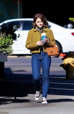 JOEY KING Out for Coffee in LOs Angeles 11/06/2019