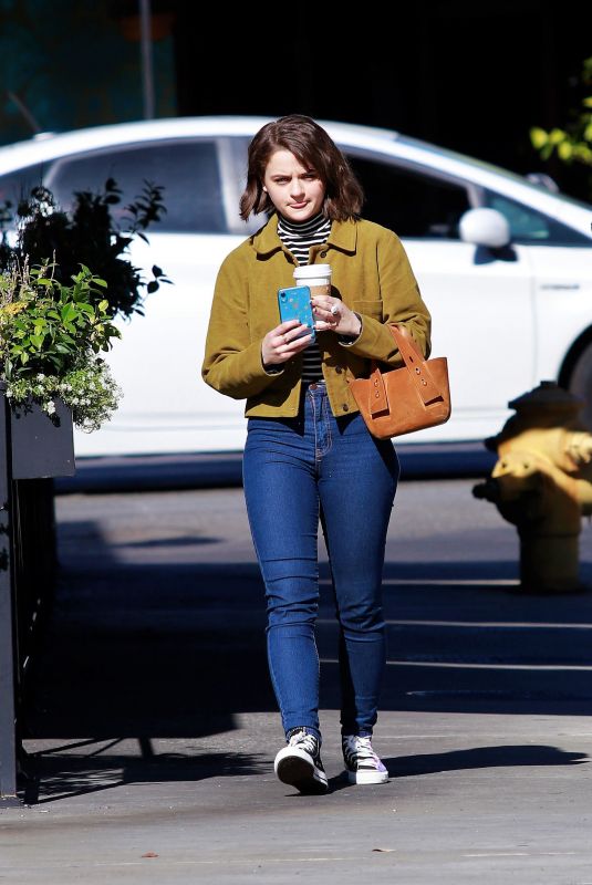 JOEY KING Out for Coffee in LOs Angeles 11/06/2019