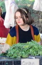 JOEY KING Shopping at Farmer