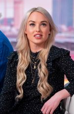JORGIE PORTER at Good Morning Britain in London 11/18/2019