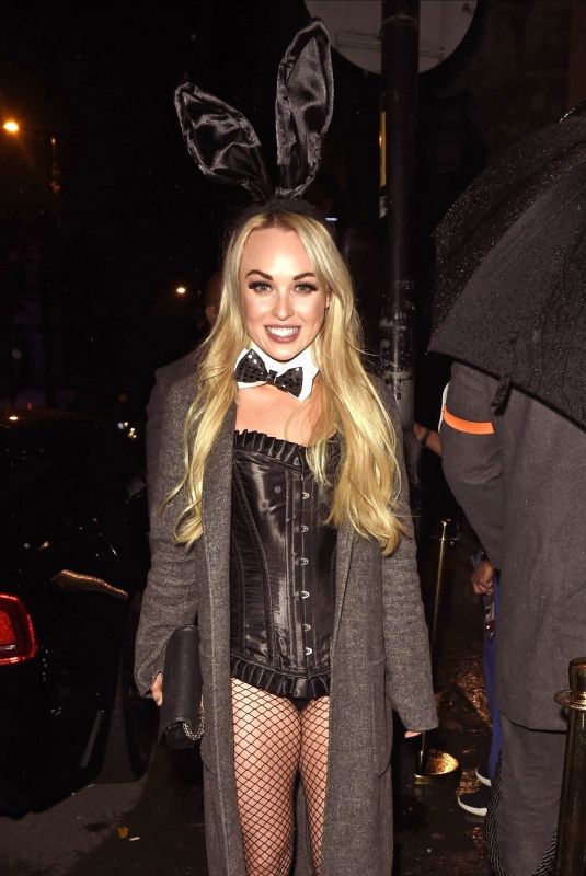 JORGIE PORTER at Plt Halloween Party in Manchester 10/31/2019