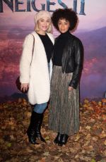 JOY ESTHER at Frozen 2 Premeire in Paris 11/13/2019