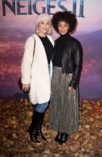 JOY ESTHER at Frozen 2 Premeire in Paris 11/13/2019