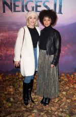 JOY ESTHER at Frozen 2 Premeire in Paris 11/13/2019