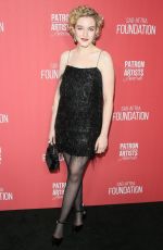 JULIA GARNER at 4th Annual Patron of the Artists Awards in Beverly Hills 11/07/2019