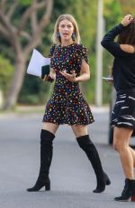 JULIANNE HOUGH Arrives at Her Office in West Hollywood 11/14/2019