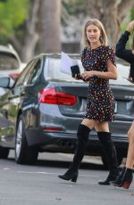 JULIANNE HOUGH Arrives at Her Office in West Hollywood 11/14/2019