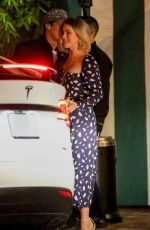 JULIANNE HOUGH at San Vicente Bungalows in West Hollywood 11/22/2019