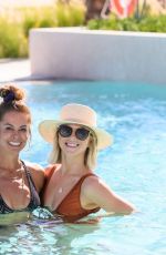 JULIANNE HOUGH, BROOKE BURKE and HAYLEY ERBERT in Bikinis at Nobu Hotel Los Cabos 11/01/2019